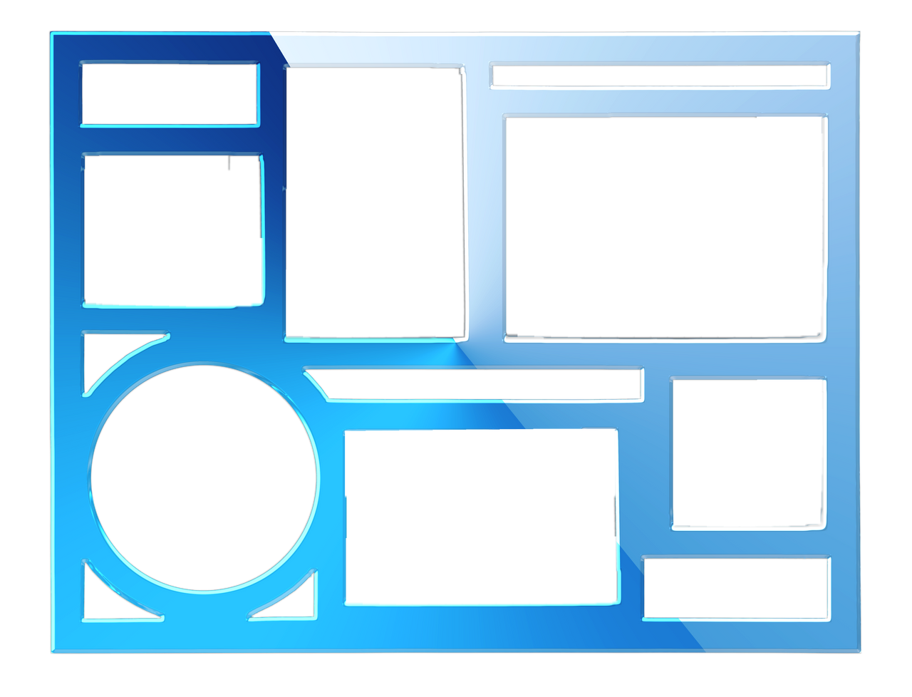 Multi Photo Frame Vector at Madeline Mair blog