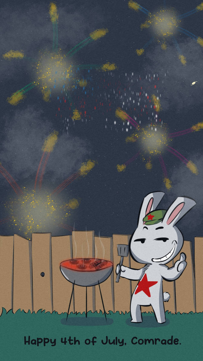 That Rabbit - 4th of July by OllieMendes on DeviantArt
