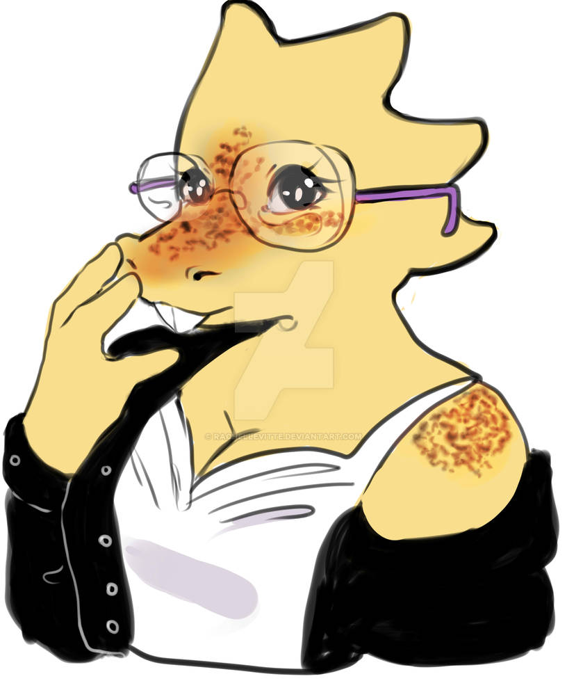 Cute Alphys by RachelLevitte on DeviantArt