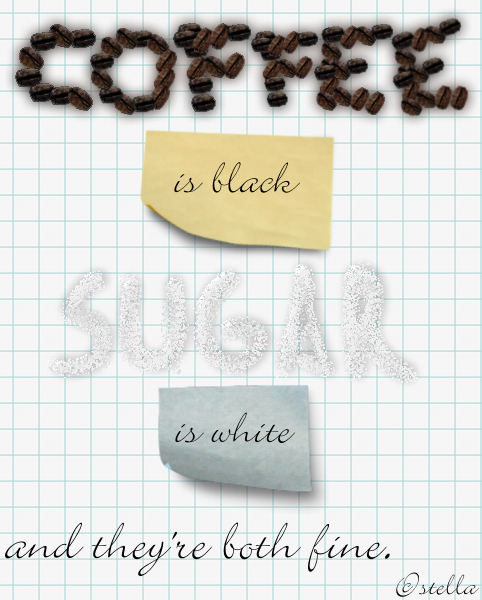 Coffee and Sugar