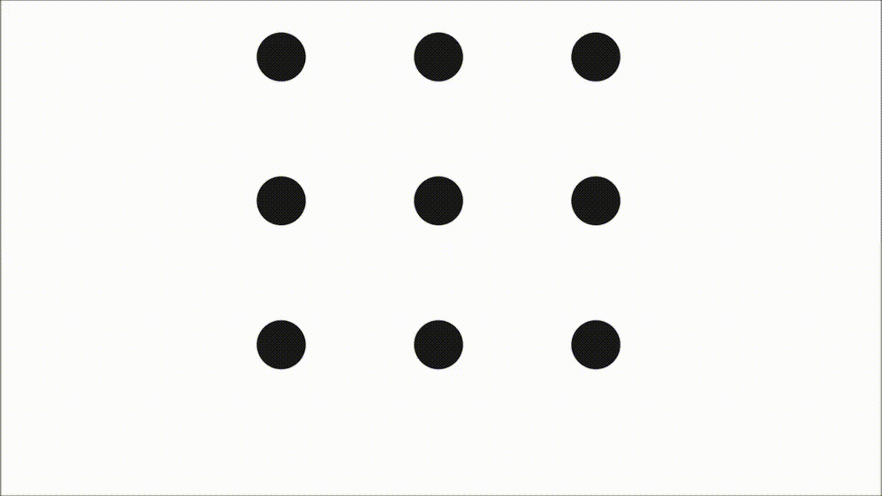 Головоломка с 9 точками. 9 Точек 4 линии. Квадрат с 9 точками. Тест соединить 9 точек 4 линиями.