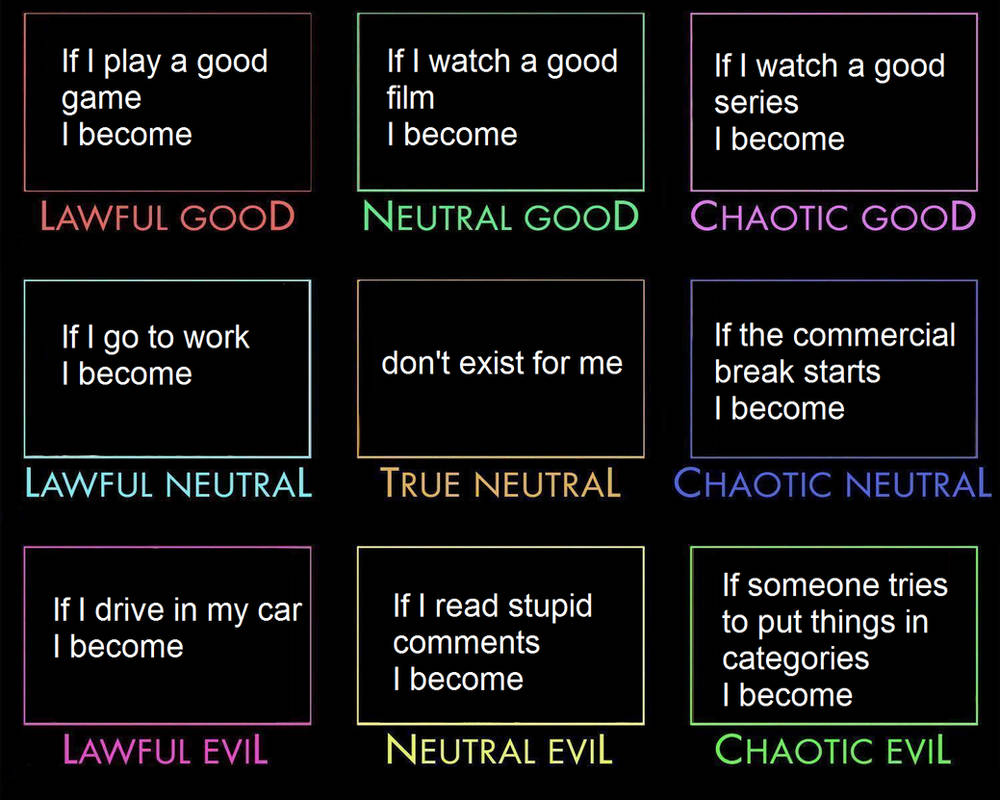 Generic Alignment Cartoon Alignment by tom091178 on DeviantArt