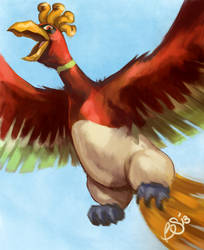 Ho-oh Speedpaint 