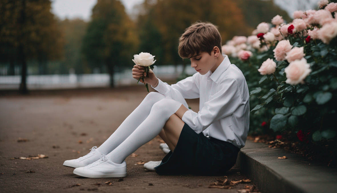 Them Boy Roses The boy with the rose by DonPablooo on DeviantArt