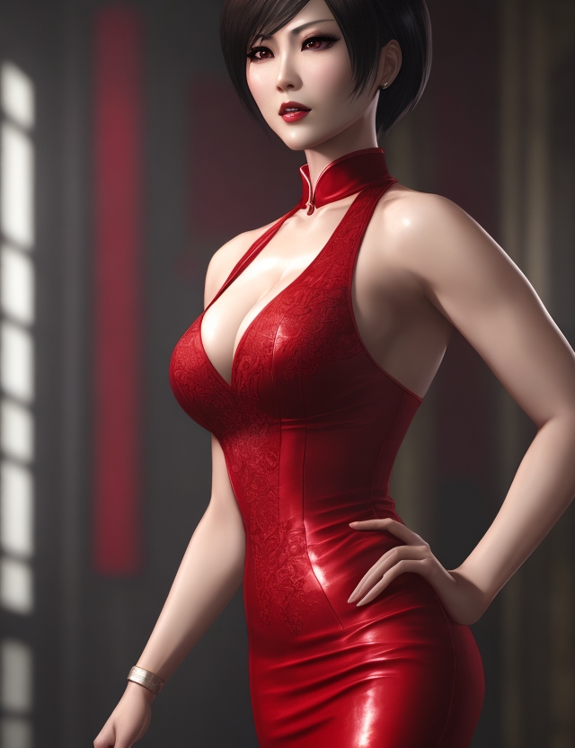 Ada Wong model 2 (Resident evil 4) by PhlegmaticPerson on DeviantArt