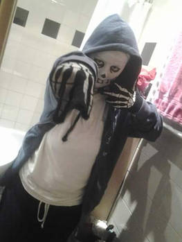 Sans Cosplay Try-out