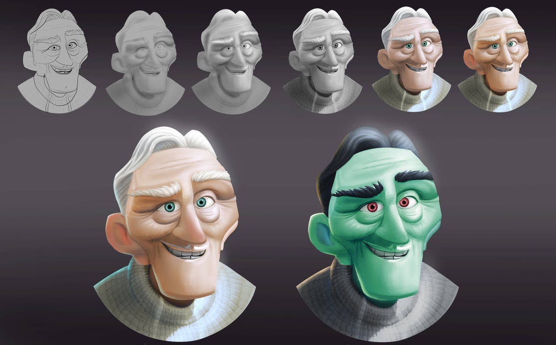 Render Face Cartoon by vominhtien on DeviantArt