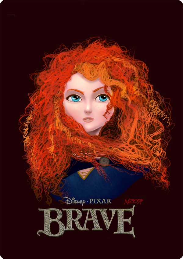 Merida Brave By MZ09 On DeviantArt