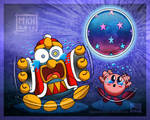 Kirby Dedede and Nightmare