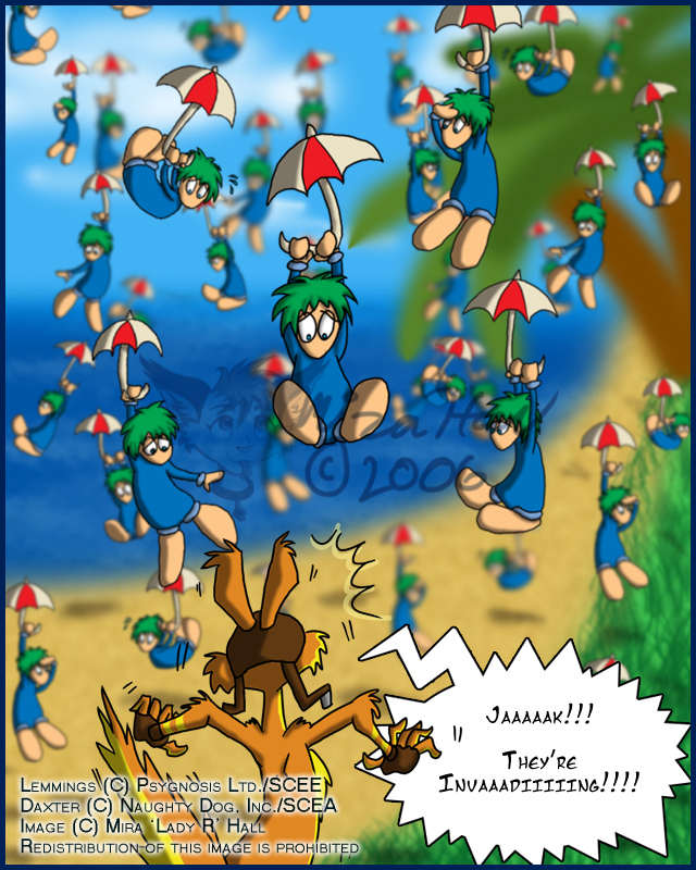 Lemming Invasion - Poor Daxter