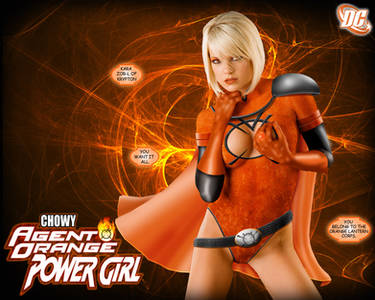 Orange Lantern Power Girl