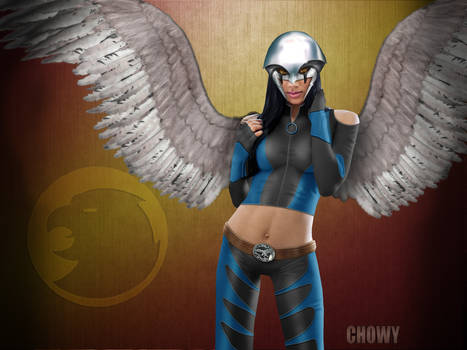 Earth 2 Hawkgirl