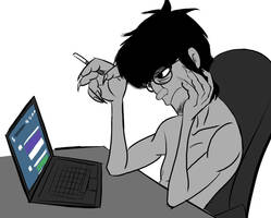 Murdoc goes on Tumblr