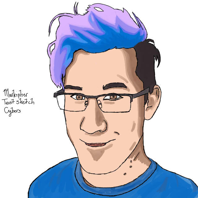 markiplier sketch, bad quality by djrenate8000 on DeviantArt