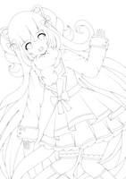 Ferine and snow lineart