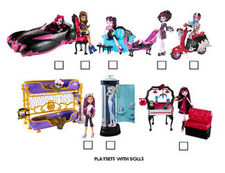 New Monster High Visual Checklist Page 10