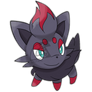 Zorua: DW Style to Sugimori.