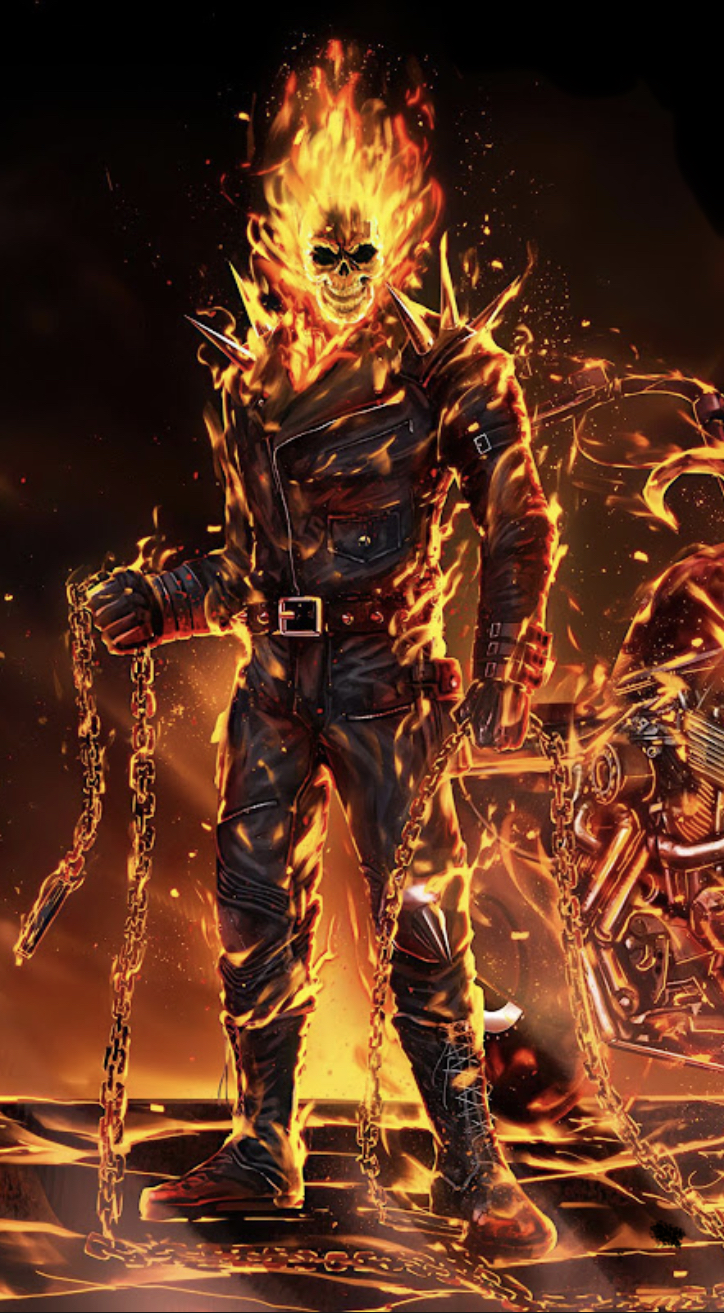 Ghost Rider Wallpaper by FireWariorXKing on DeviantArt