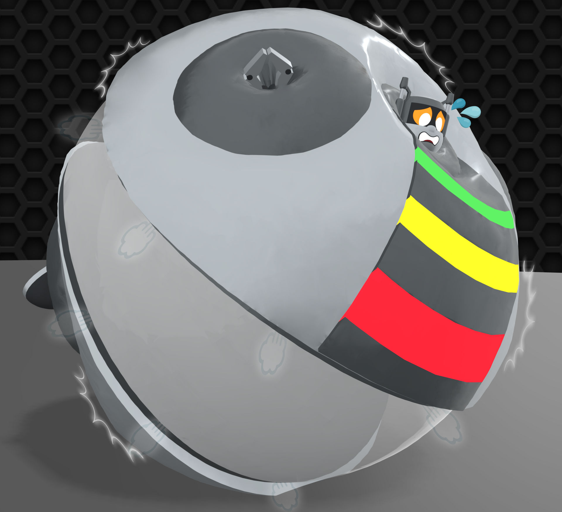 Random Rolling Robot by Quantumecanik9 on DeviantArt