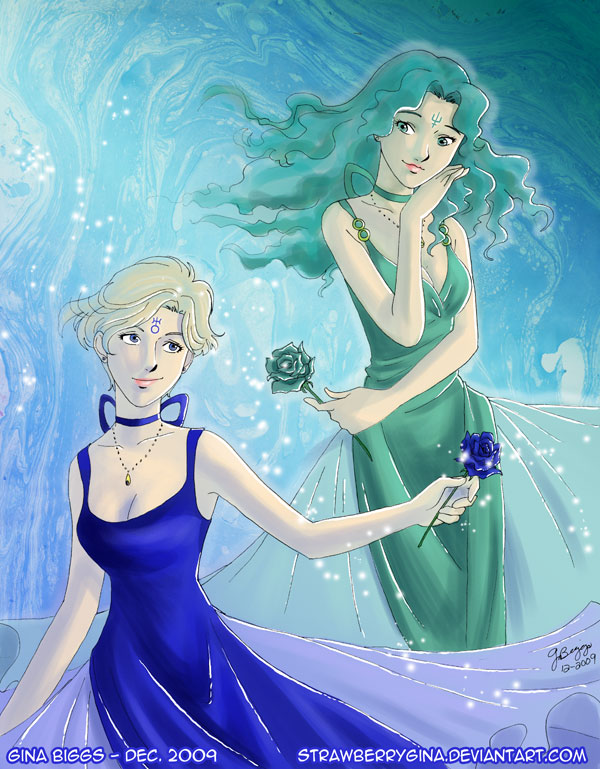 Princesses Neptune x Uranus