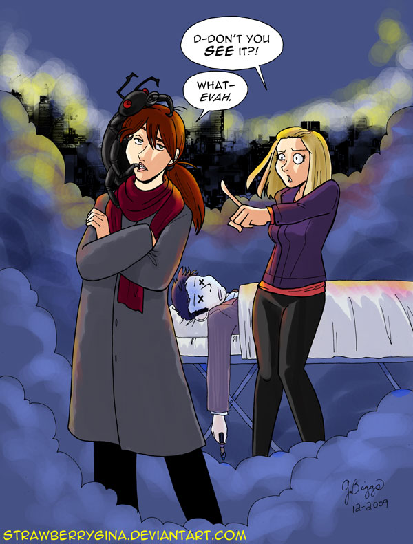 Doctor Who - Donna Noble bug by strawberrygina