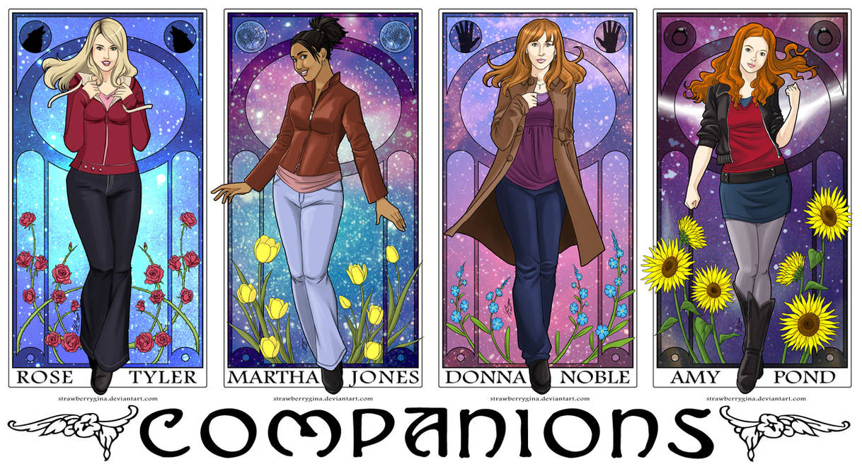 Doctor Who - Companions by strawberrygina