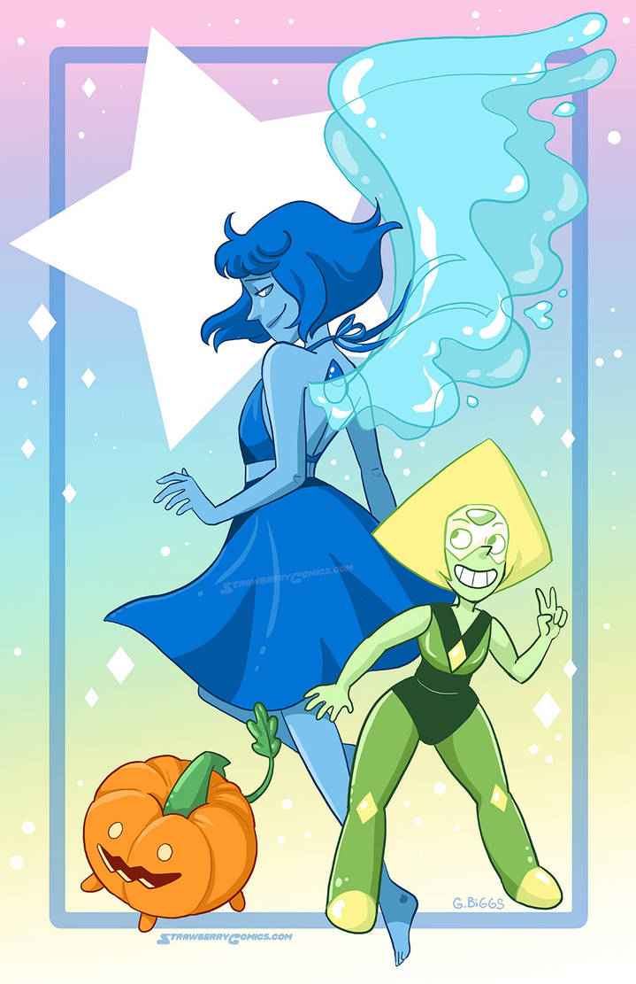 Steven Universe - Lapis x Peridot by strawberrygina on DeviantArt