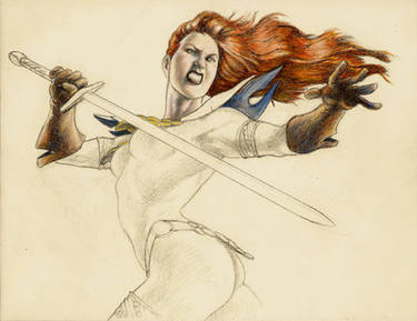 Red Sonja 3b Unfinished