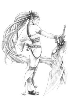 Nariko from Heavenly Sword