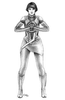 Quorra from TRON: Legacy