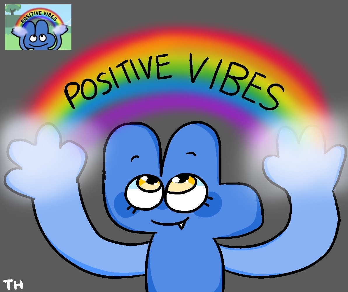 Think Positive Deviantart Rage positive vibes by ThunderHeart728 on DeviantArt