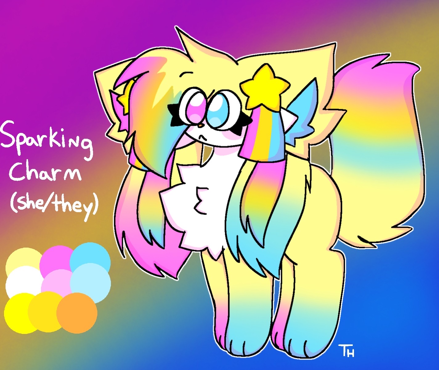 Sparking Charm reference sheet