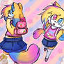 my fursona as a jojifuku!!