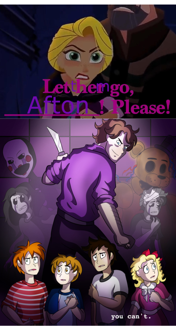 Let them go Afton by AwesomeGameDude10 on DeviantArt
