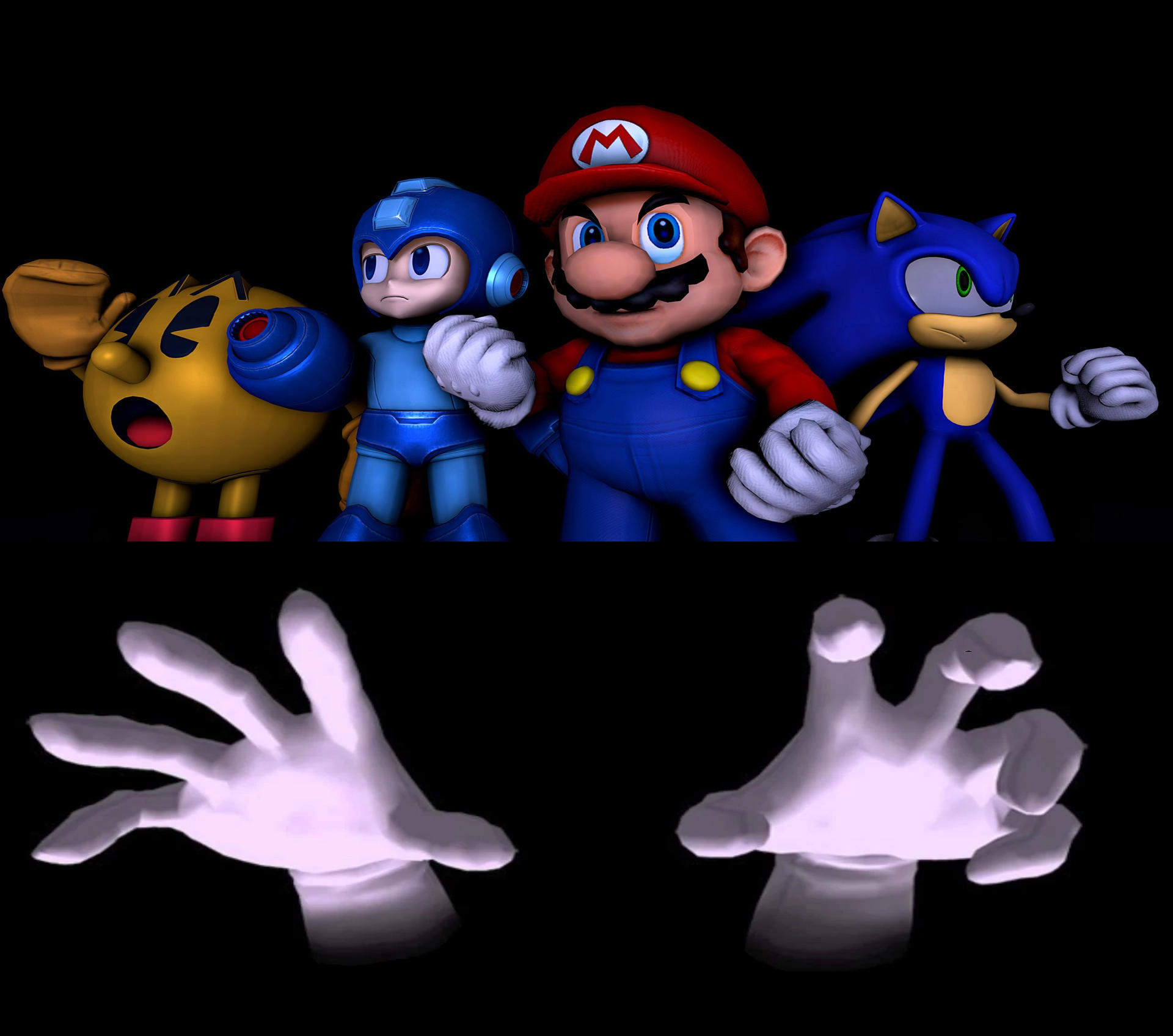 The Smash Bros vs Master Hand and Crazy Hand by AwesomeGameDude10 on ...