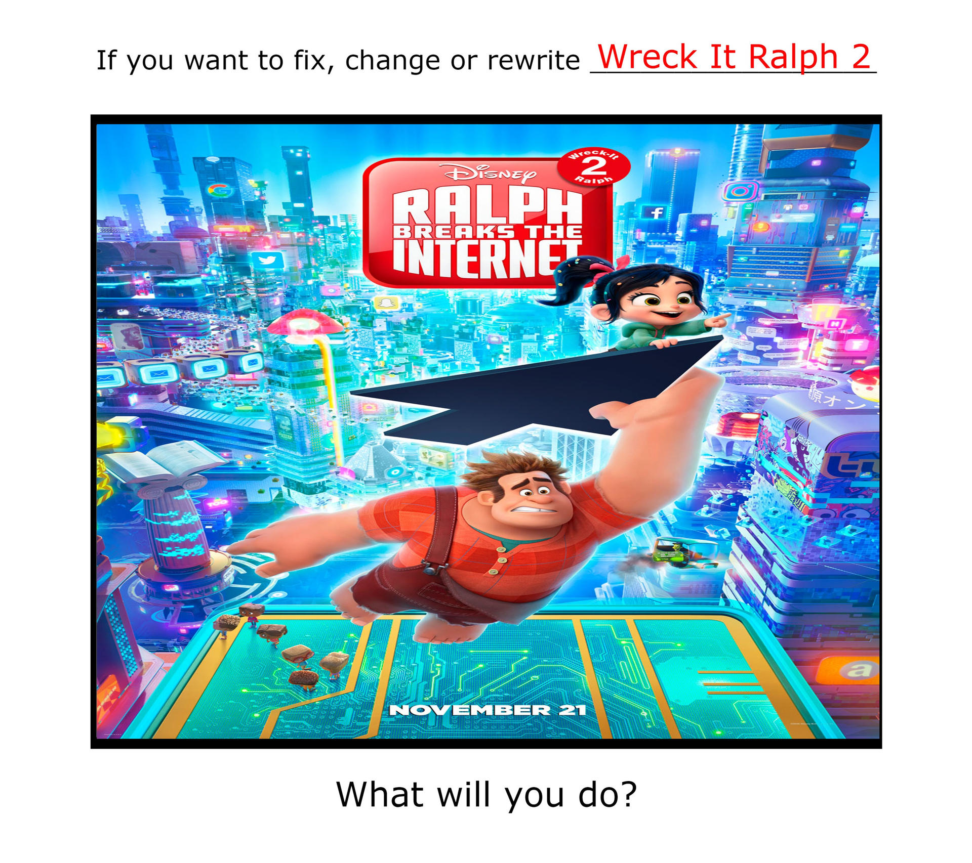 Wreck It Ralph 2 rewrite by AwesomeGameDude10 on DeviantArt