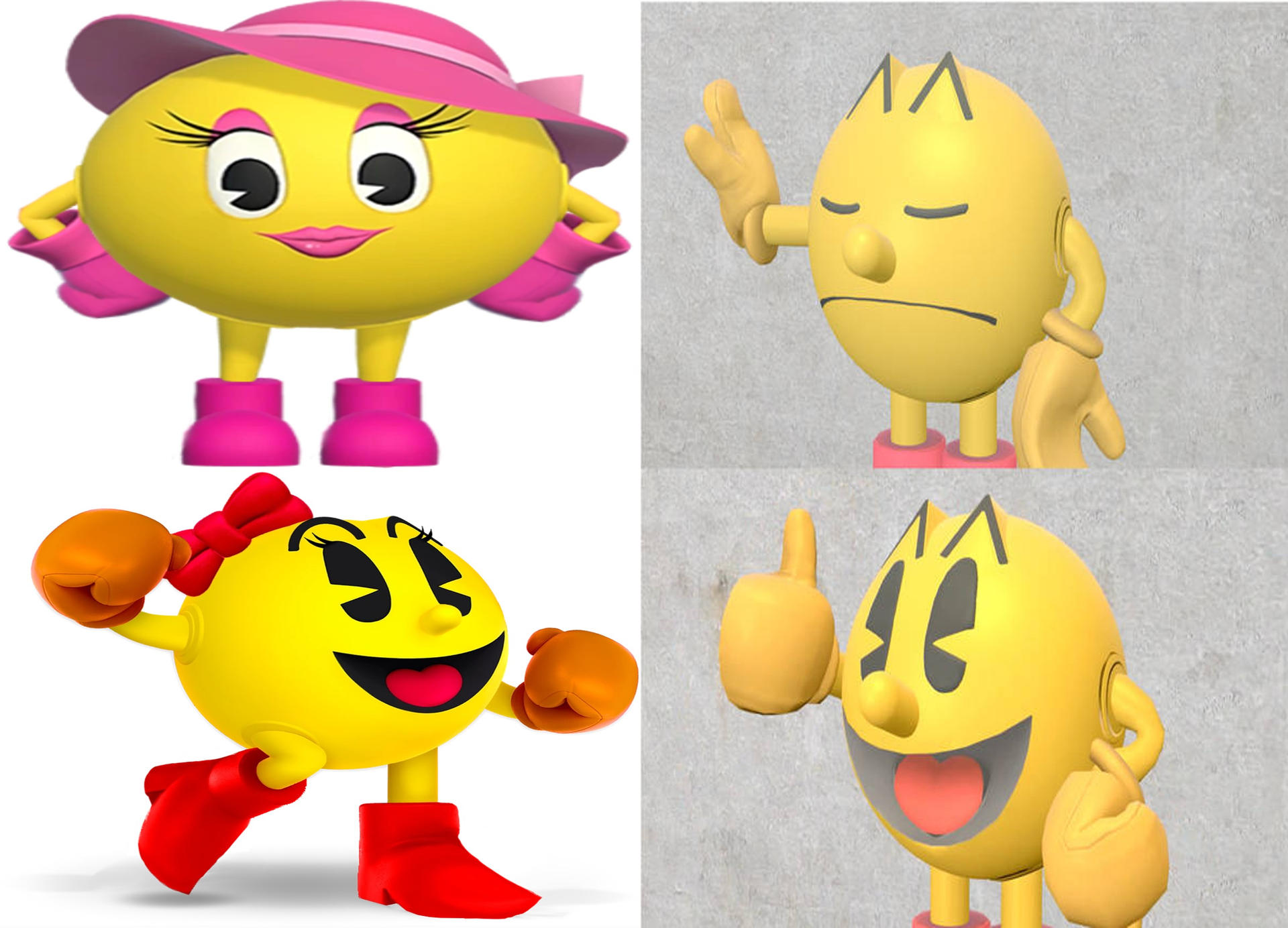 Pac-Man prefer Ms.Pac-man over Pac-mom by AwesomeGameDude10 on DeviantArt