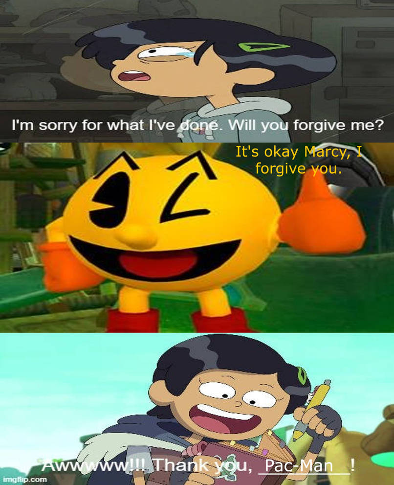Sorry Pacman Pac-Man accepts Marcy's apology part 2 by AwesomeGameDude10 on DeviantArt