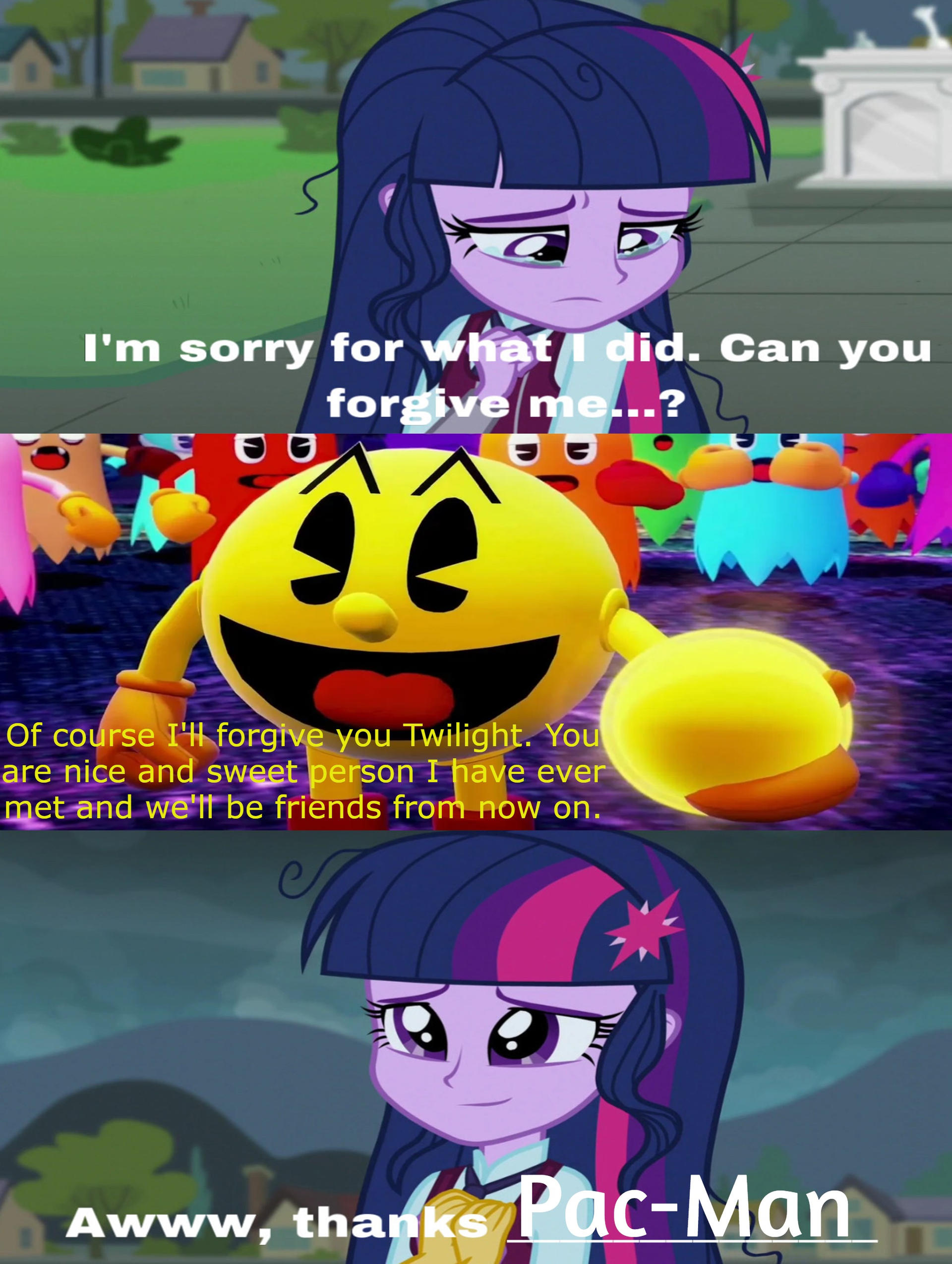 Sorry Pacman Pacman Girl Memes Computer Games Don't Affect Kids T Shirt Magic Pills