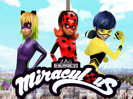 Miraculous Ladybug and Cat Noir Heroez Heroes Cartoon TV Series Movie  Miraculous Ladybug Merchandise Miraculouses Miraculous Ladybug Poster Girls