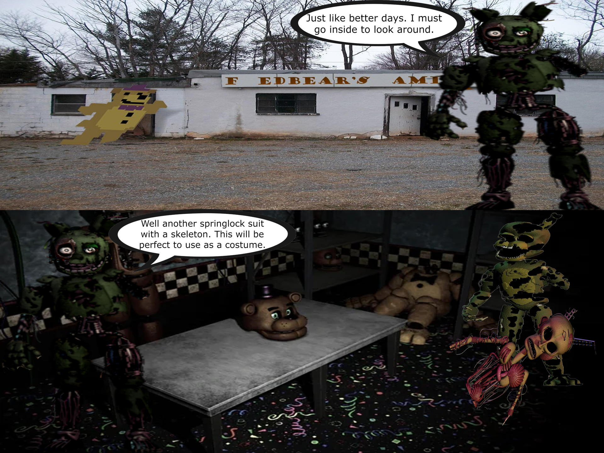 Scrap Springy How Springtrap Became Scraptrap – CMAZ