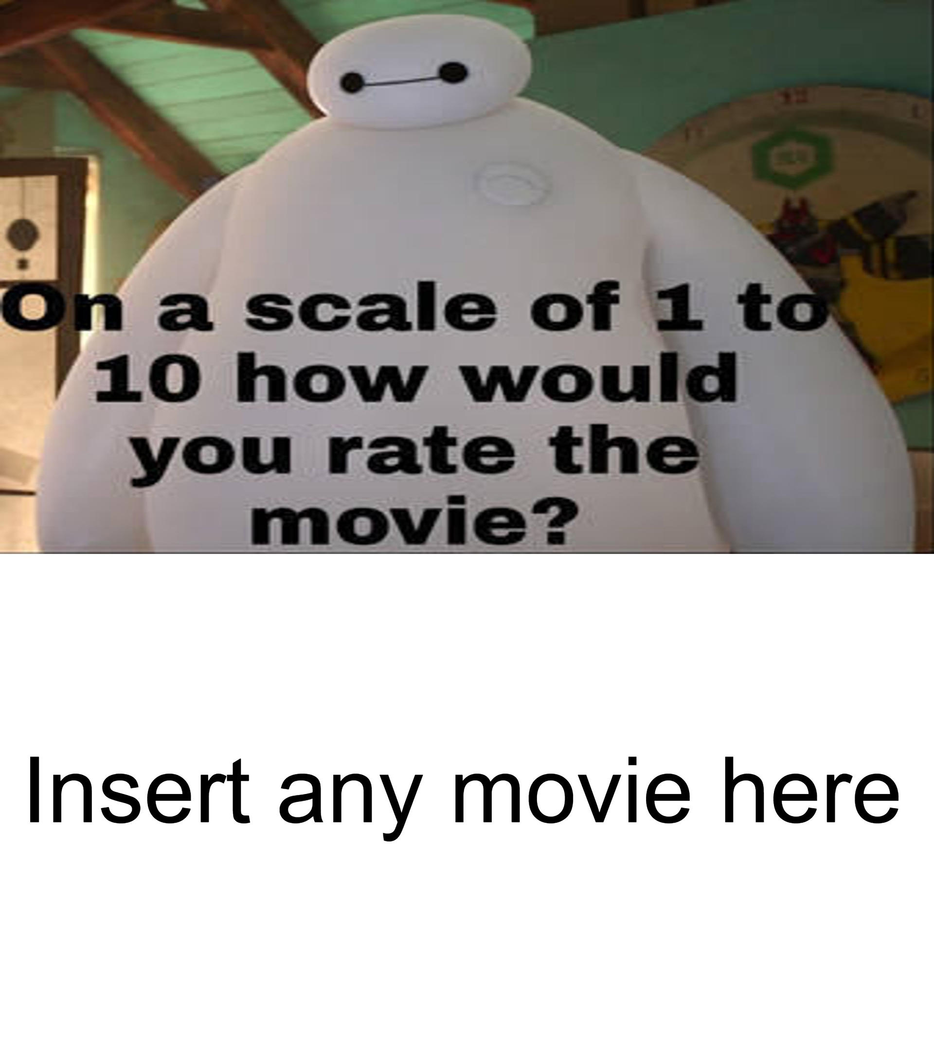 You Rate How would you rate this movie by AwesomeGameDude10 on DeviantArt