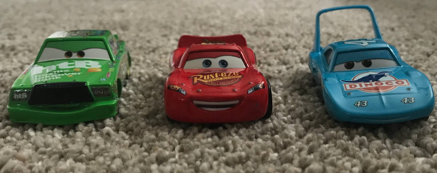 Three main racers from Cars. by AwesomeGameDude10 on DeviantArt