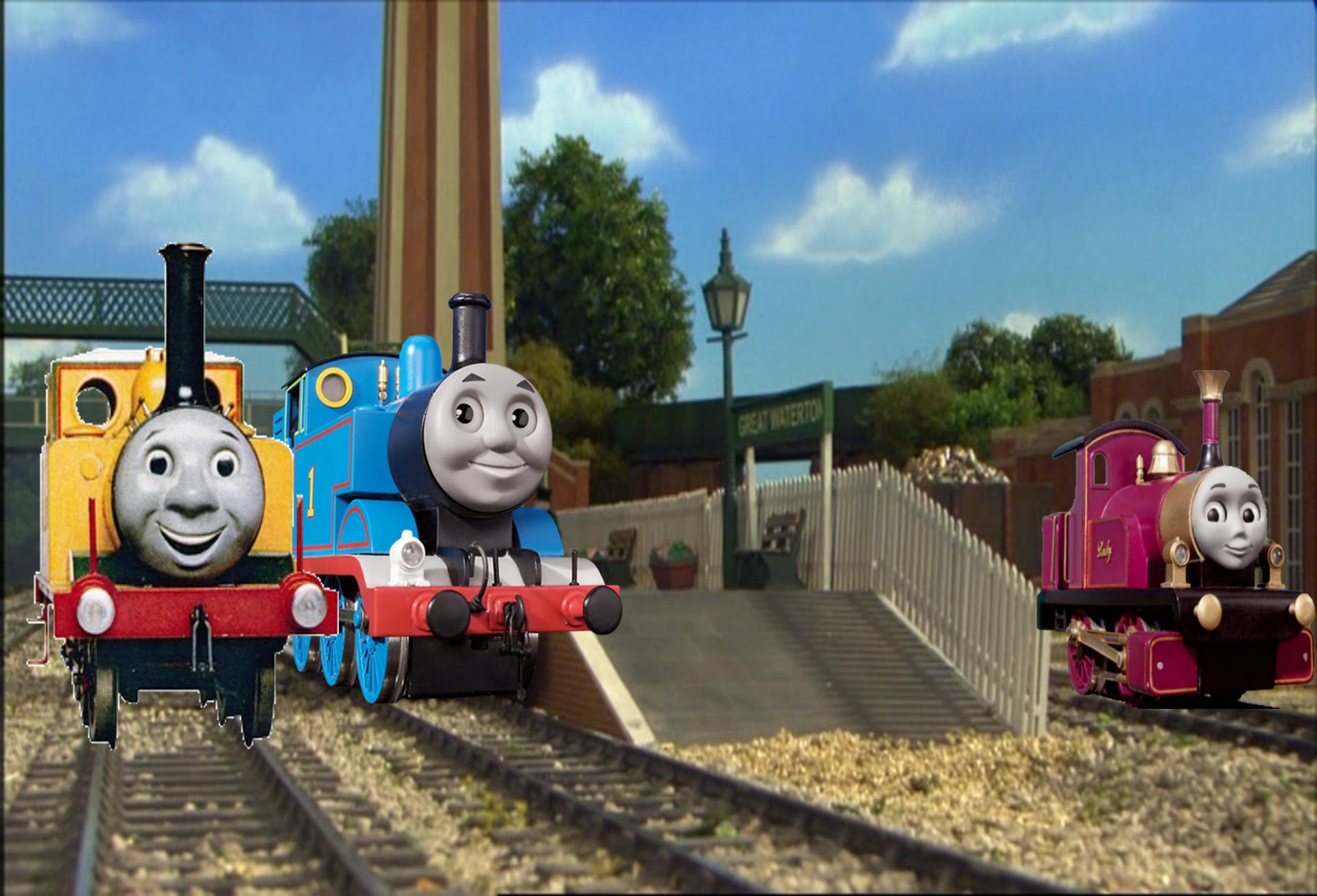 Thomas reunites with Lady and Stepney by AwesomeGameDude10 on DeviantArt