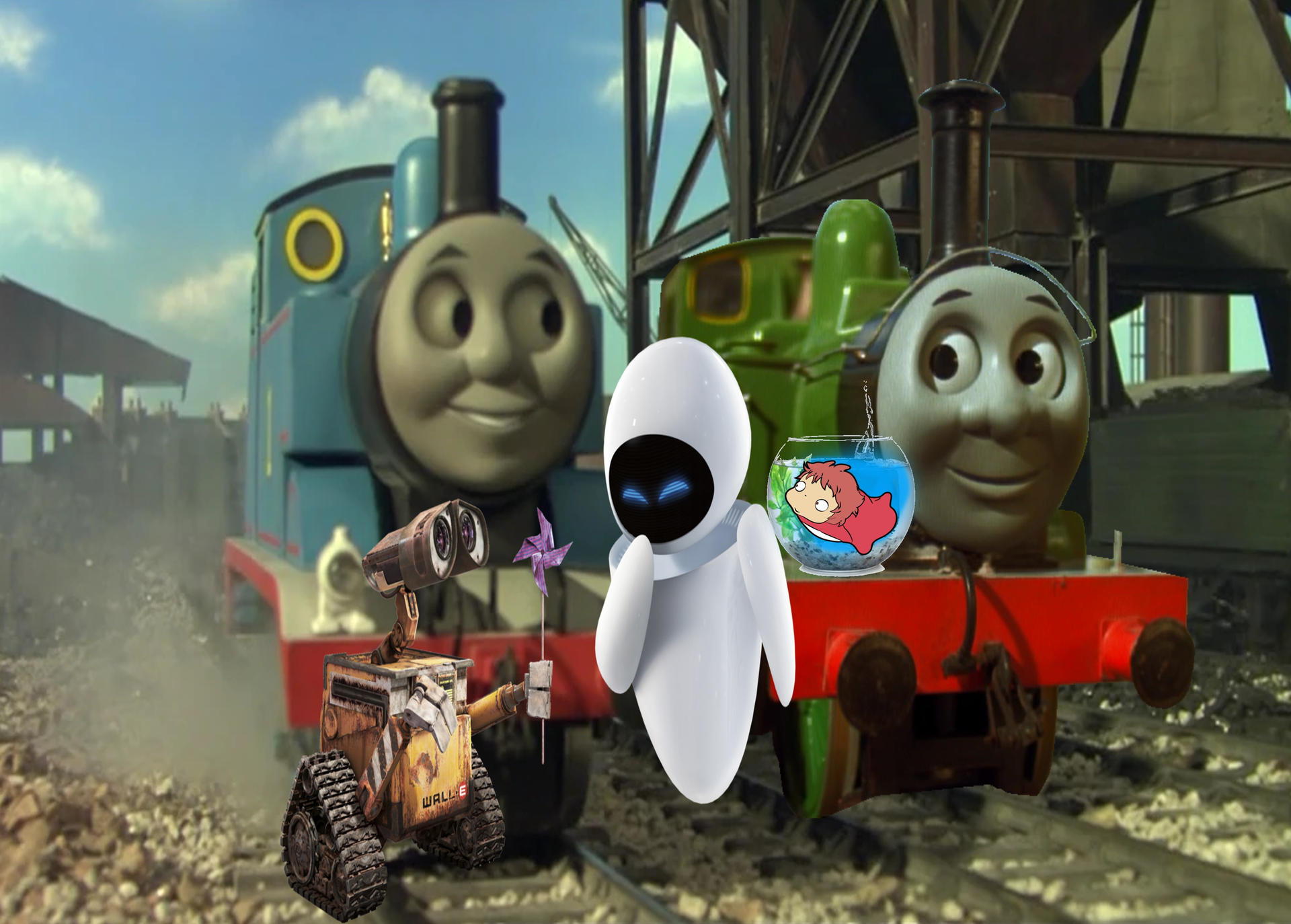 Thomas And Oliver With Their New Friends By AwesomeGameDude10 On DeviantArt thomas-and-oliver-with-their-new-friends-by-awesomegamedude10-on-deviantart