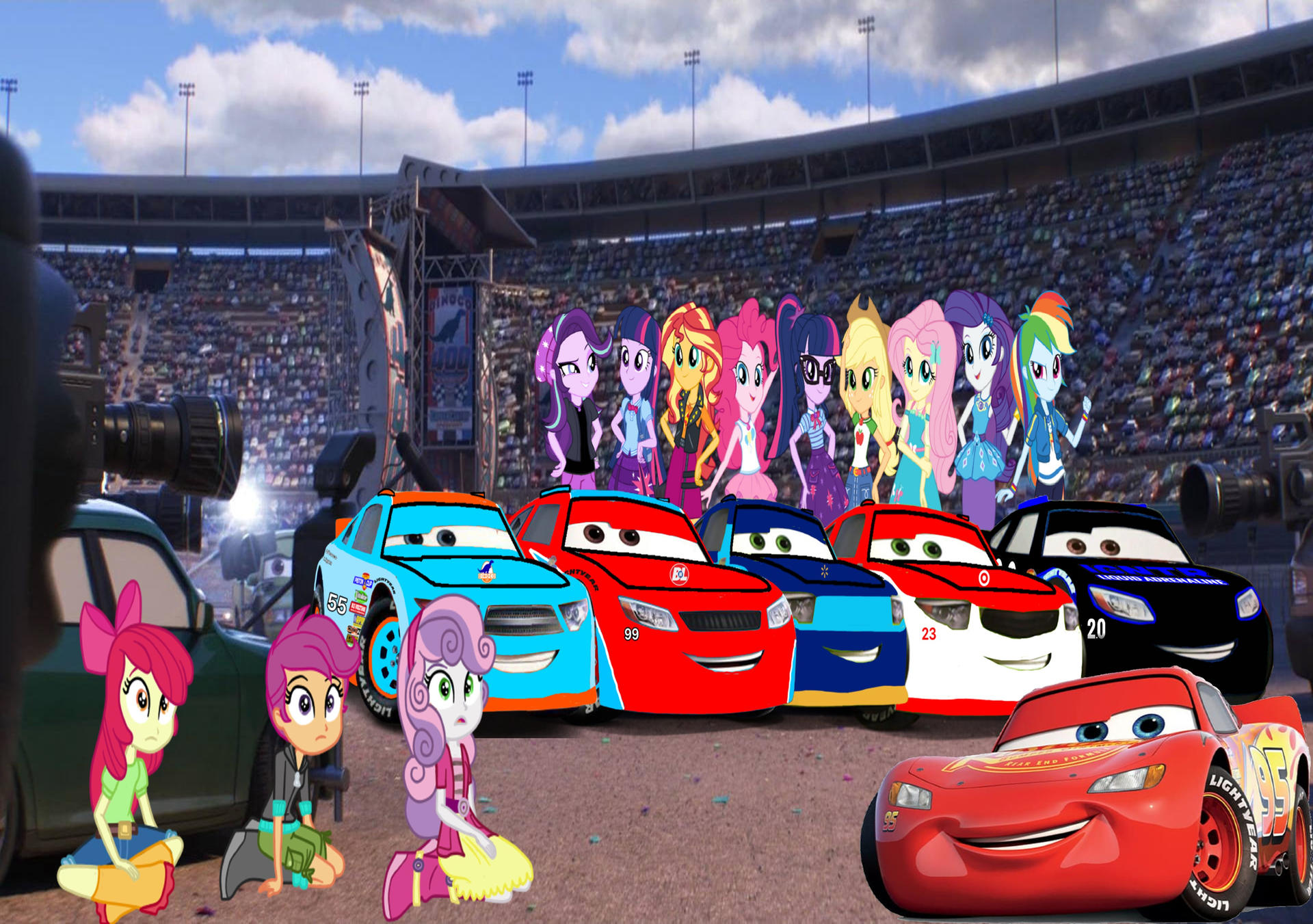 Meet the brand new racers by AwesomeGameDude10 on DeviantArt