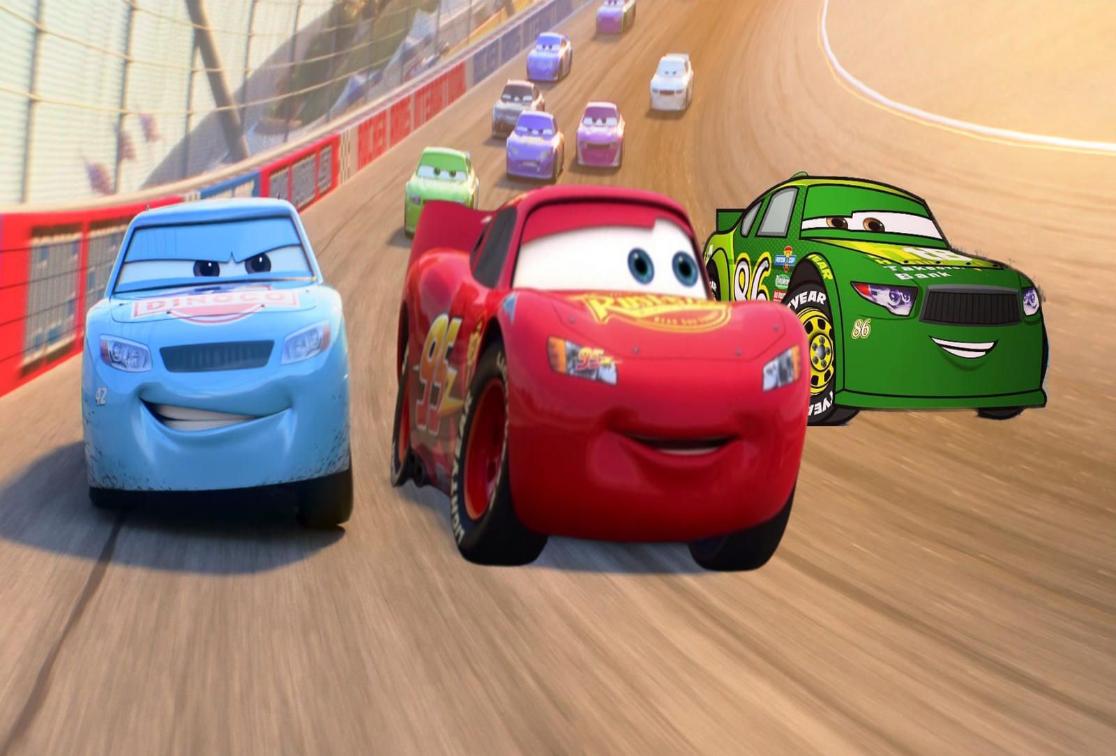 Racing on the final lap by AwesomeGameDude10 on DeviantArt