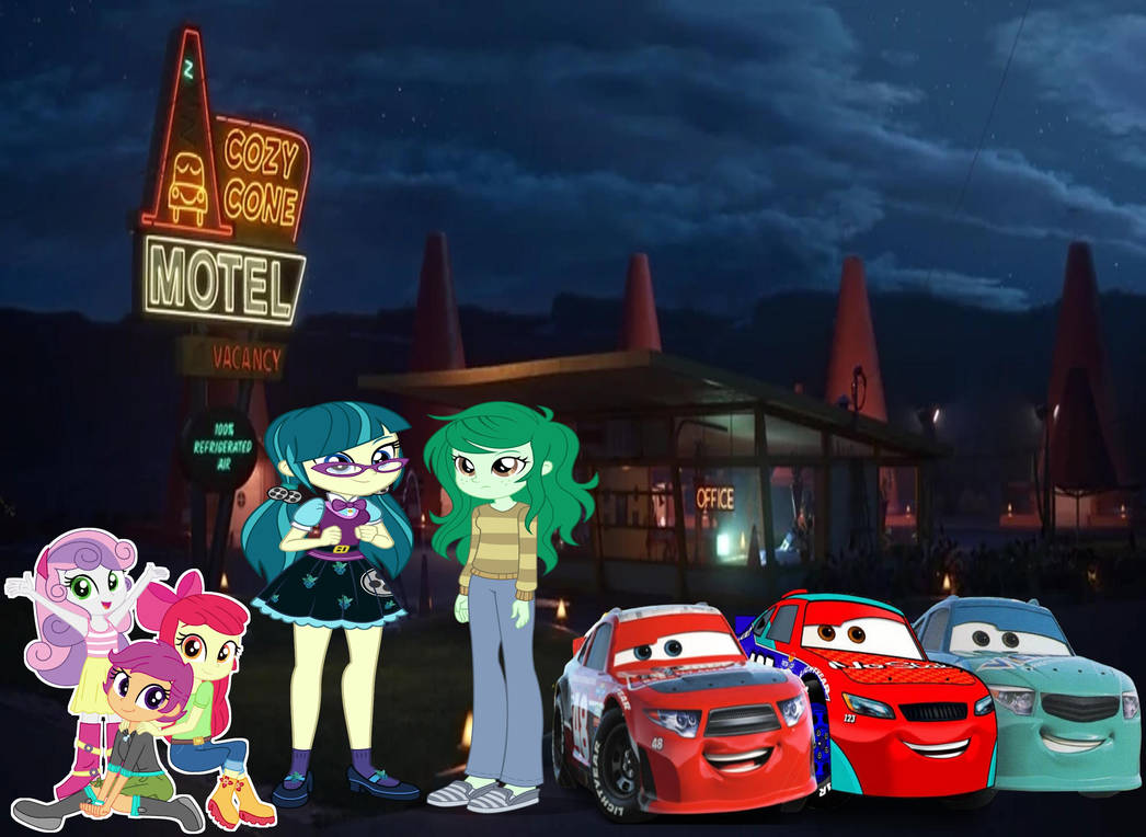 Racers and their new friends by AwesomeGameDude10 on DeviantArt