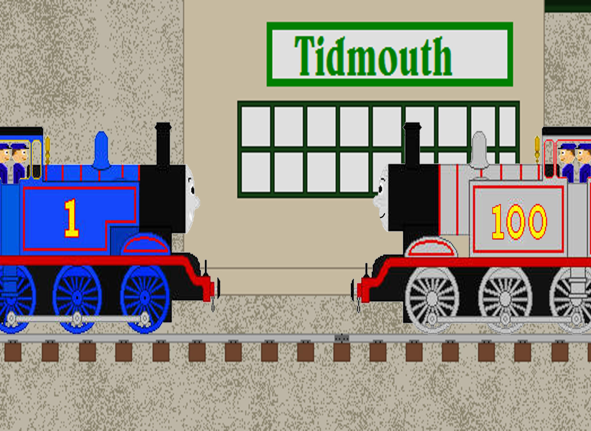Thomas reunites with Timothy by AwesomeGameDude10 on DeviantArt