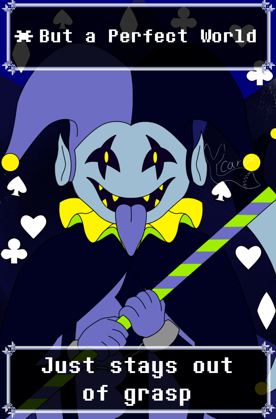 The Chaotic Jester, Jevil by MrL140 on DeviantArt